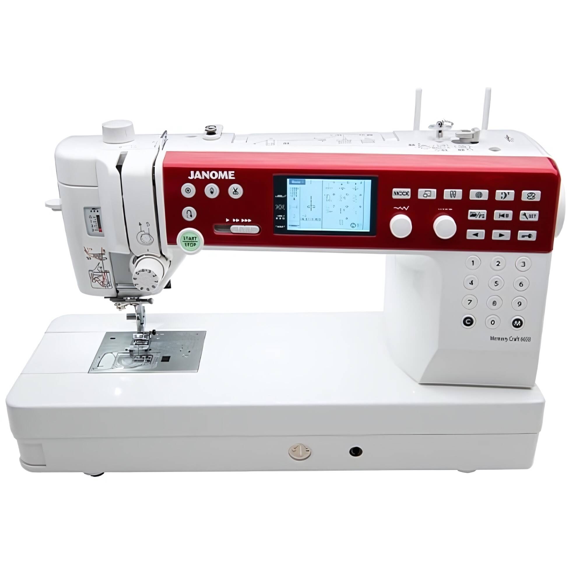 未開封「エンペラー“イザリヤ・モンフェラート”」60枚 Janome Memory Craft 6650 Sewing Machine - US Orders Only